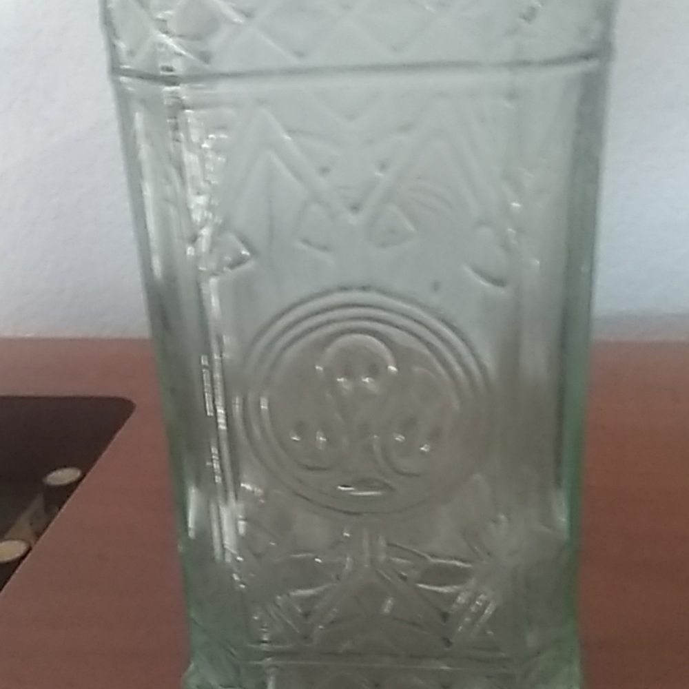 Vintage Collectable Green Glass Bottle - Picture 4 of 4